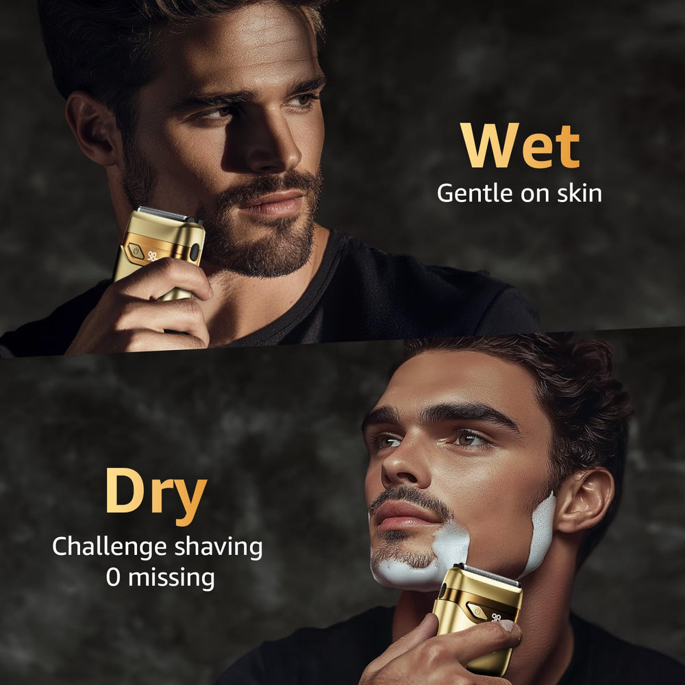 Mbzoey shaver in wet and dry use for versatile grooming