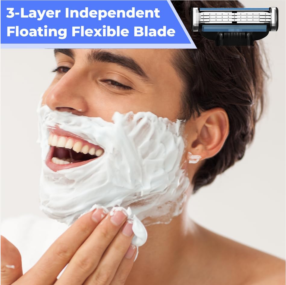 MCJWWK razor cartridges provide secure connection across compatible manual razors.