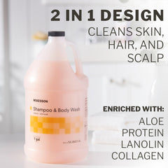 McKesson aloe vera enriched formula for hydrated skin and soft hair