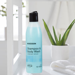 McKesson aloe vera ingredients close-up highlighting soothing hydration for skin.
