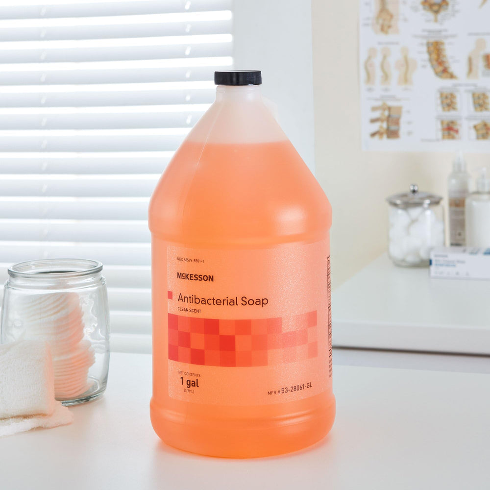 Gentle, pH-balanced cleansing from McKesson hand soap.