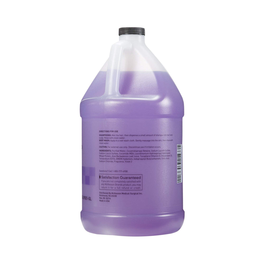 McKesson lavender scent providing a calming cleansing experience