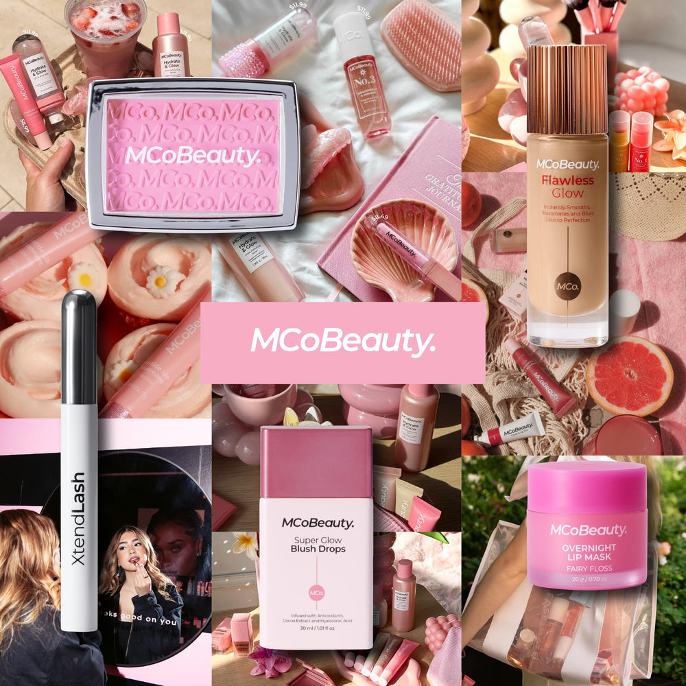 MCoBeauty Flawless Glow application points for precise highlighting