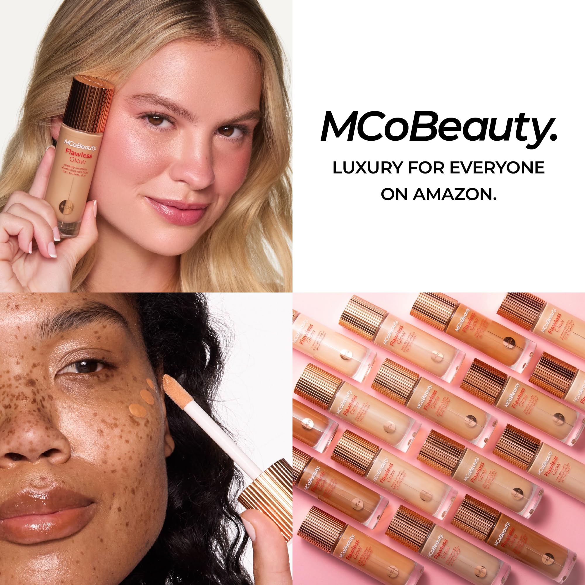 MCoBeauty Flawless Glow buildable finish layers without heaviness