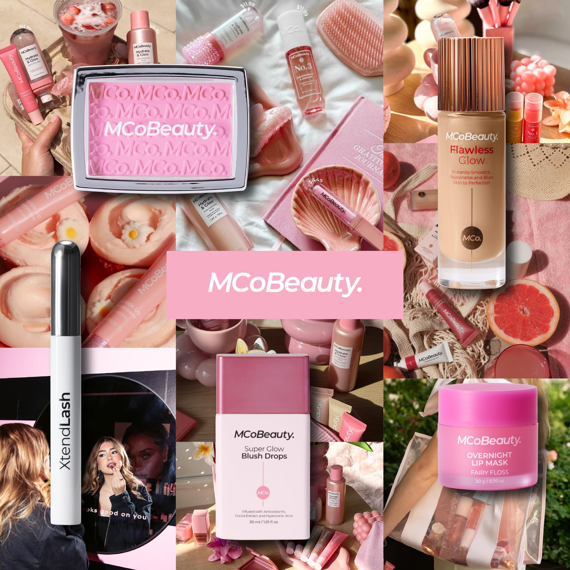 MCoBeauty Flawless Glow finish gives breathable, lightweight radiance.