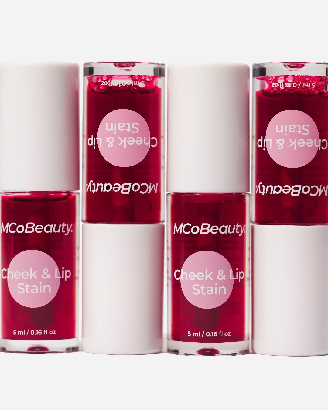 MCoBeauty lip-cheek blend demonstrates layering for depth and dimension.