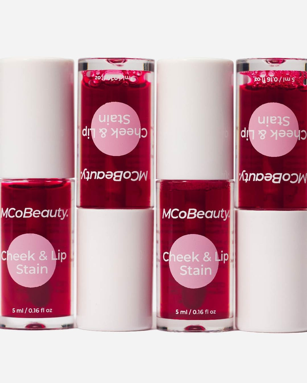 MCoBeauty lip-cheek blend demonstrates layering for depth and dimension.