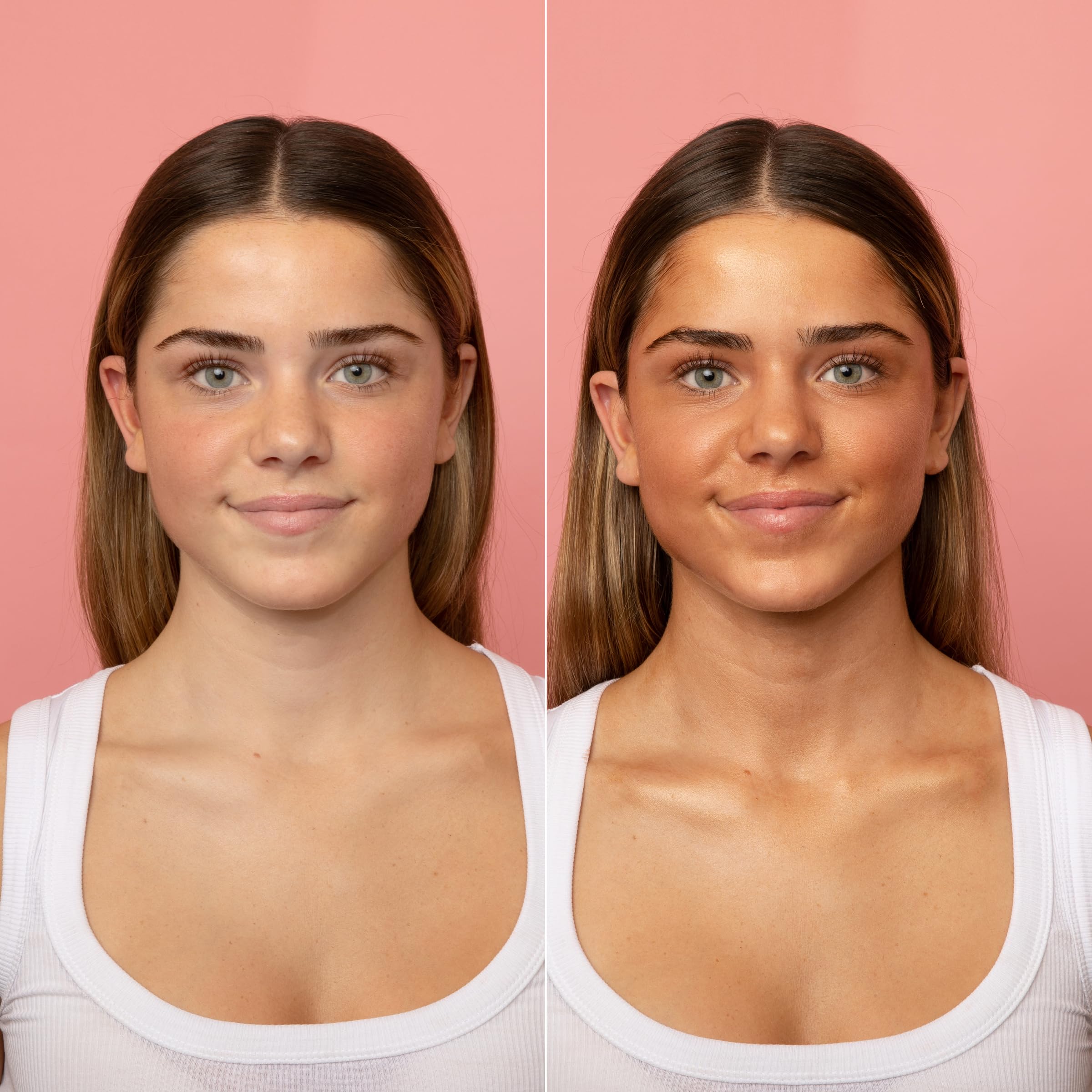 MCoBeauty Bronzing Drops used on the body for a natural sun-kissed finish