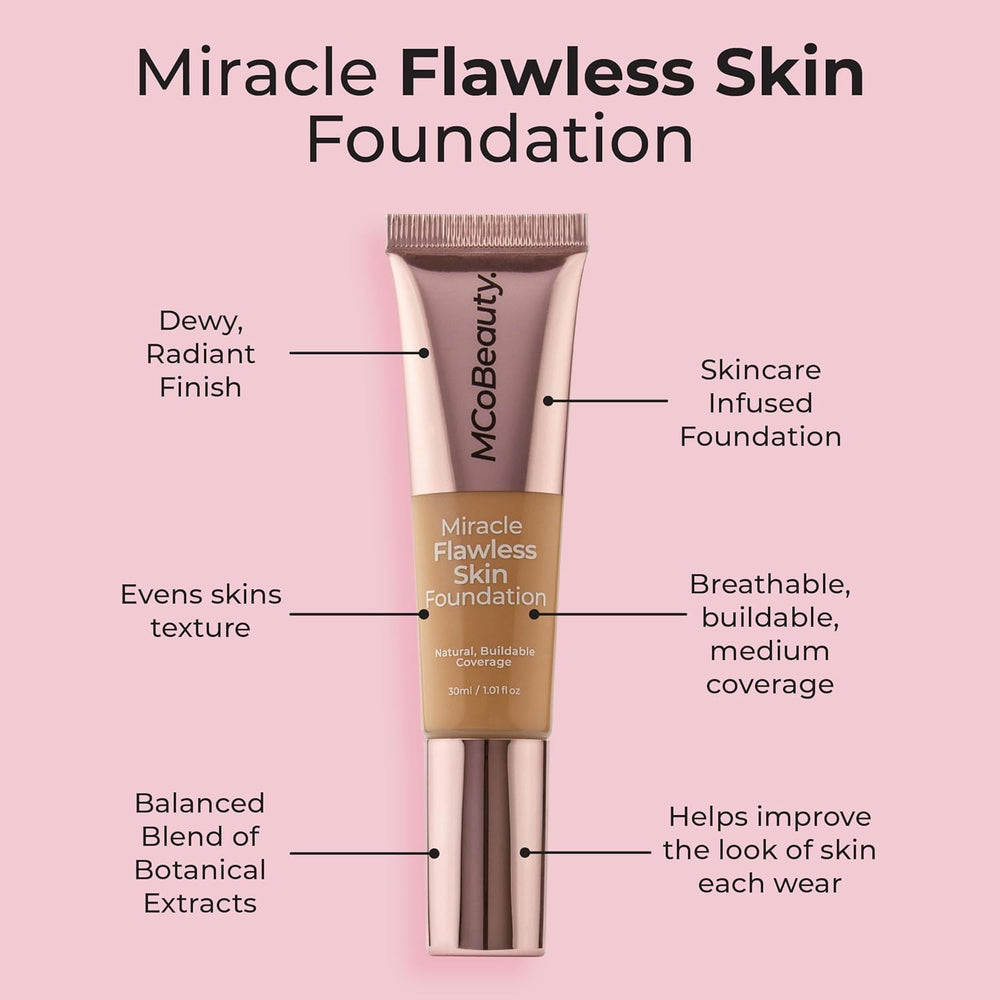 MCoBeauty portrait shows dewy finish and natural radiance.