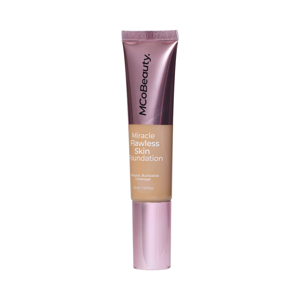 MCoBeauty foundation pump ensures smooth, even coverage during application.