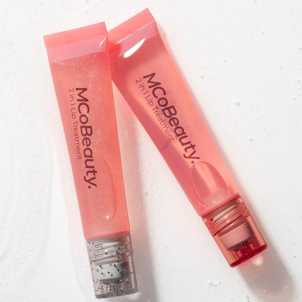 Sleek 10ml packaging of the Glow Treat lip oil.