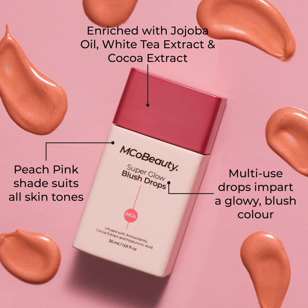 MCoBeauty with white tea and cocoa extracts for skin-friendly shine