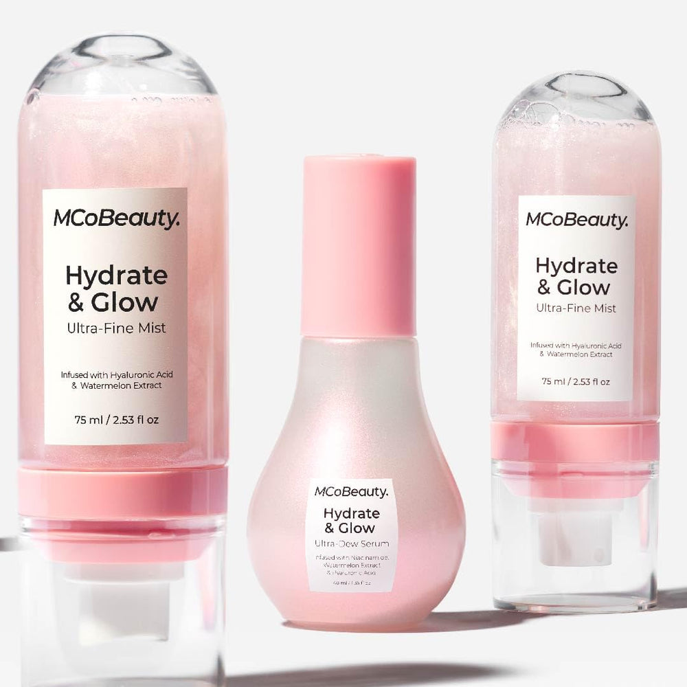 MCoBeauty Watermelon Scent Mist with refreshing fragrance and gentle glow.