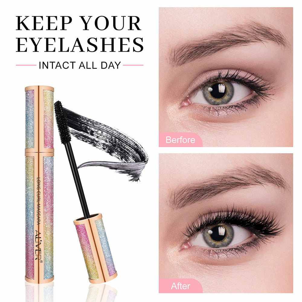 Mcukv waterproof mascara formula provides durable, smudge-resistant finish.
