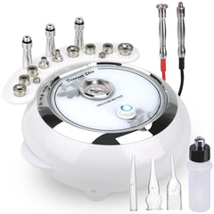 mcwdoit 3-in-1 microdermabrasion machine shows strong suction for professional or home skincare.
