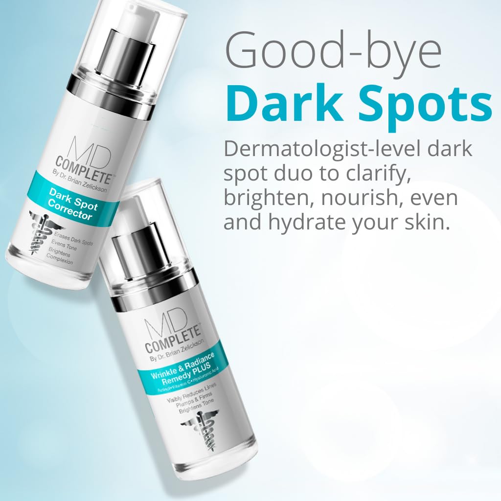 MD Complete Dark Spot Duo clinical ingredients list conveys trusted performance.