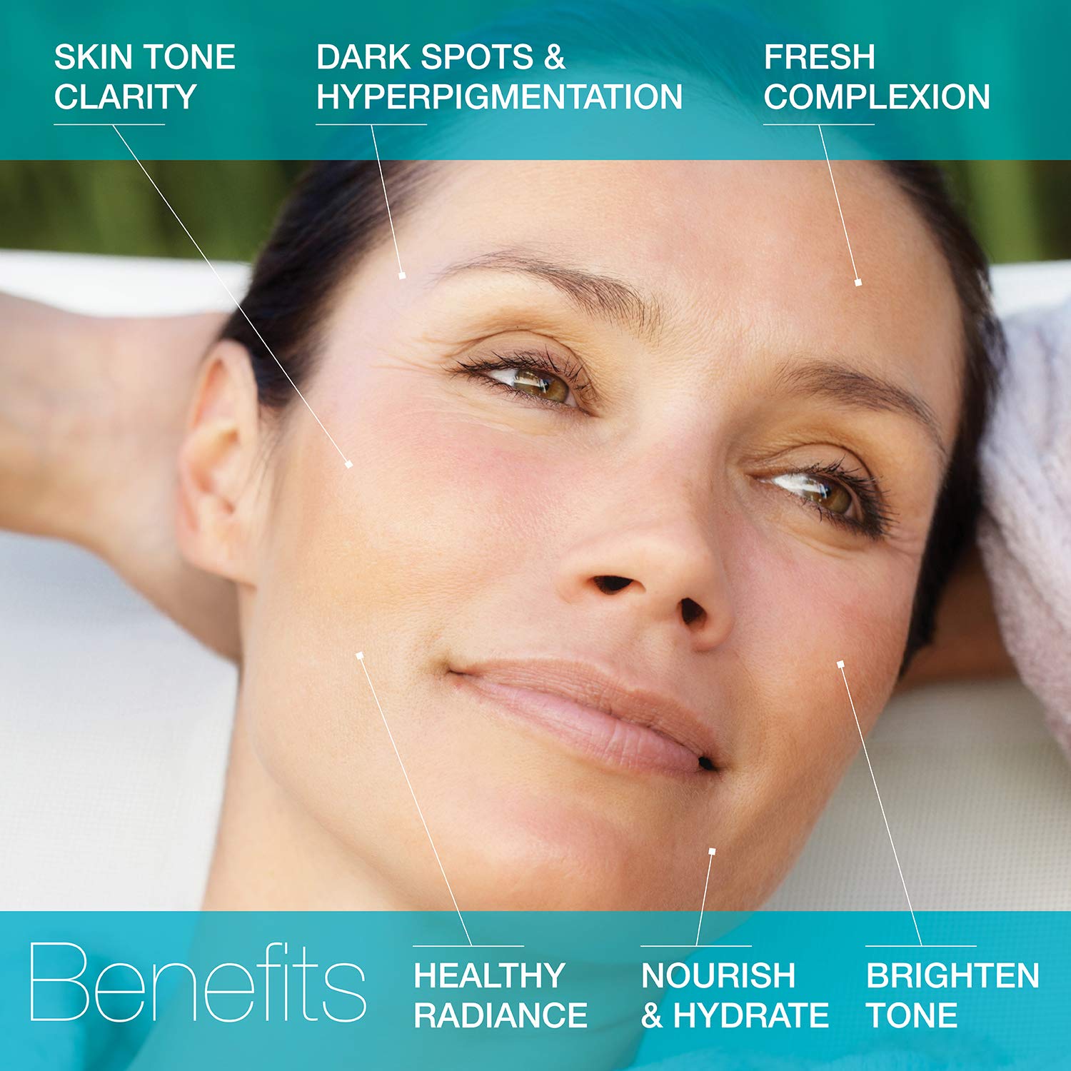MD Complete Dark Spot Duo wrinkle remedy bottle targets even skin tone and smoother look.
