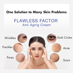 MD Flawless Factor BB Cream swatch reveals natural finish and smooth texture.