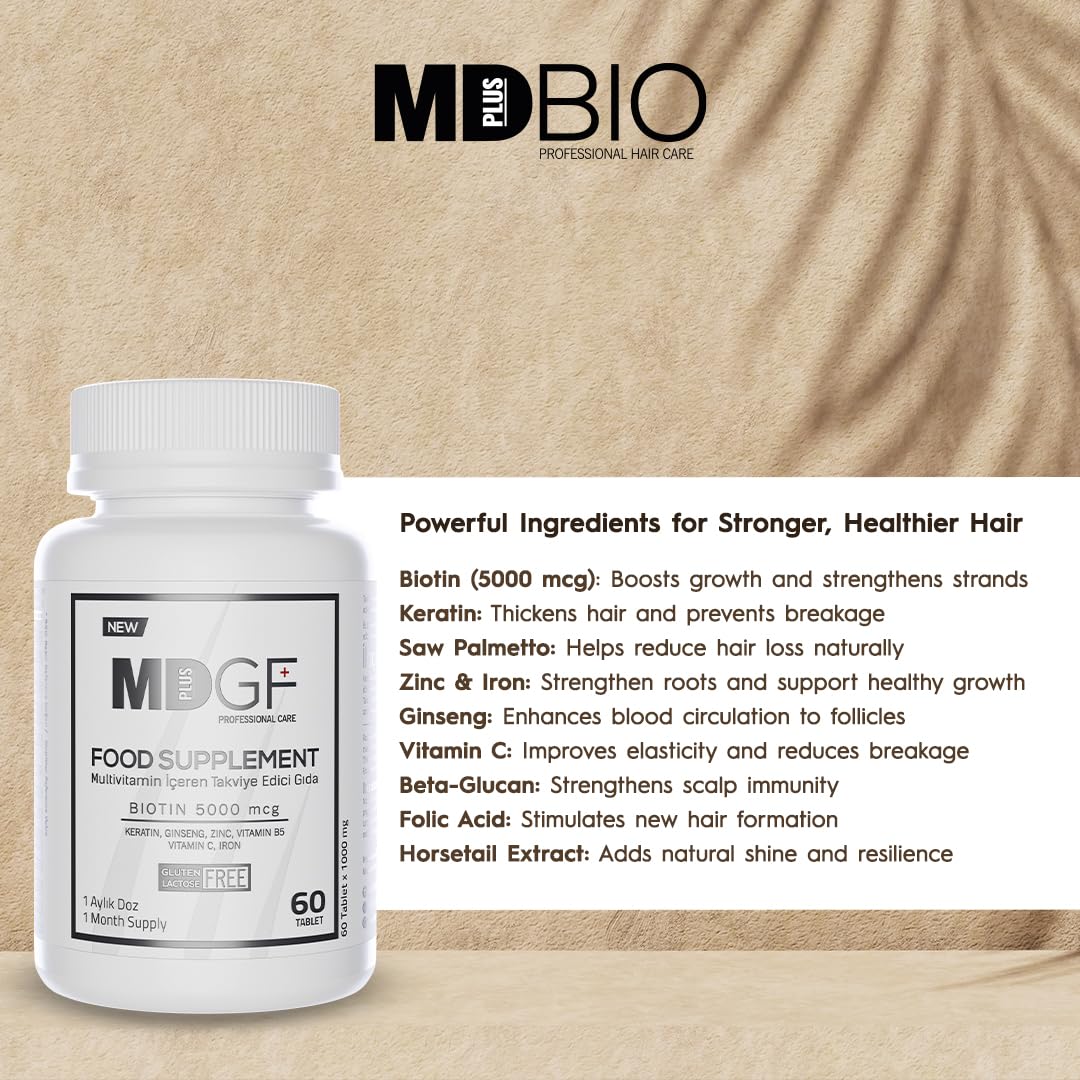 MD Plus Bio capsules in hand for on-the-go daily use
