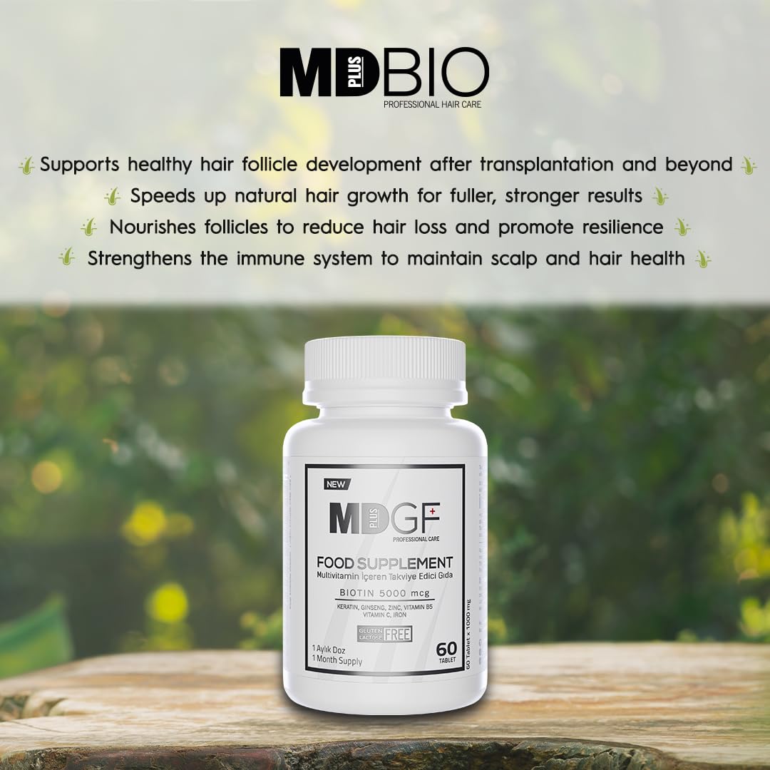 MD Plus Bio vitamin C tablets included in the formula