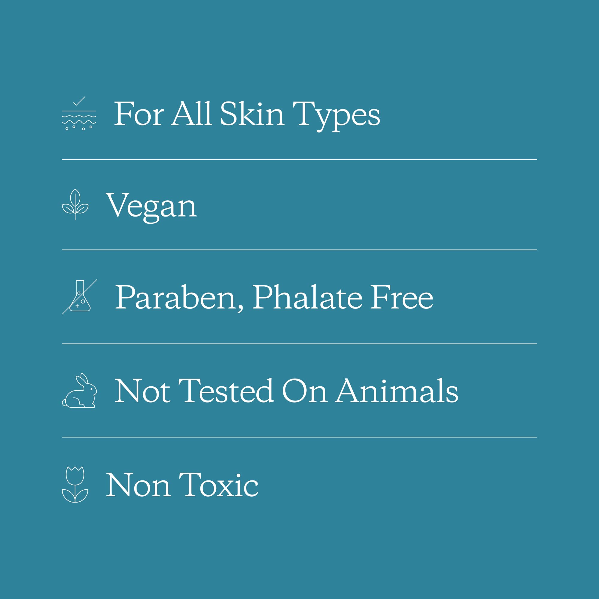 Vegan, cruelty-free MDacne logo on packaging signals ethical skincare.