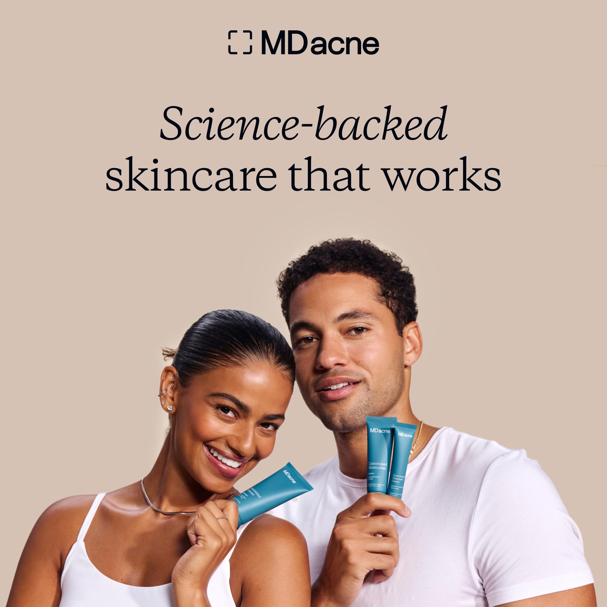 MDacne shaving cream vegan cruelty-free formula for ethical grooming