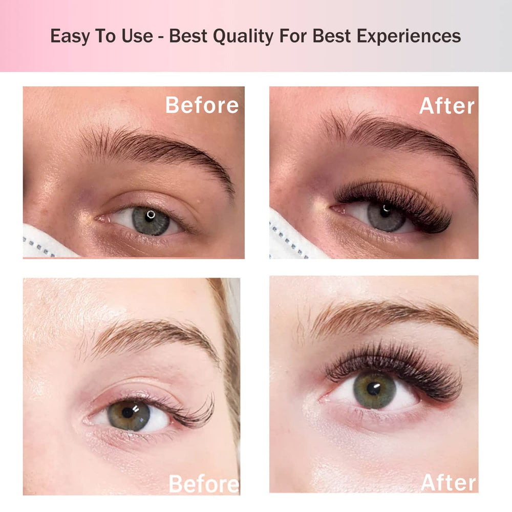 MDC LASHES Promade fans stable curl maintains shape over time.