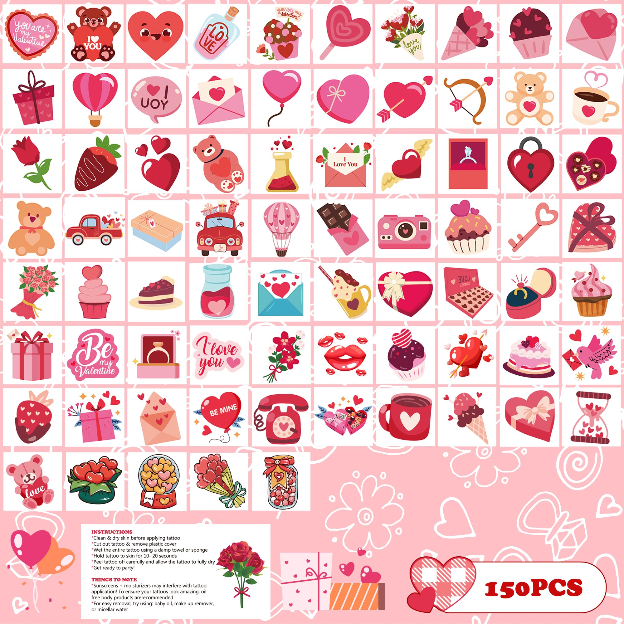 MDDRUIQI valentines party supplies decor adds whimsy to tables and venues.