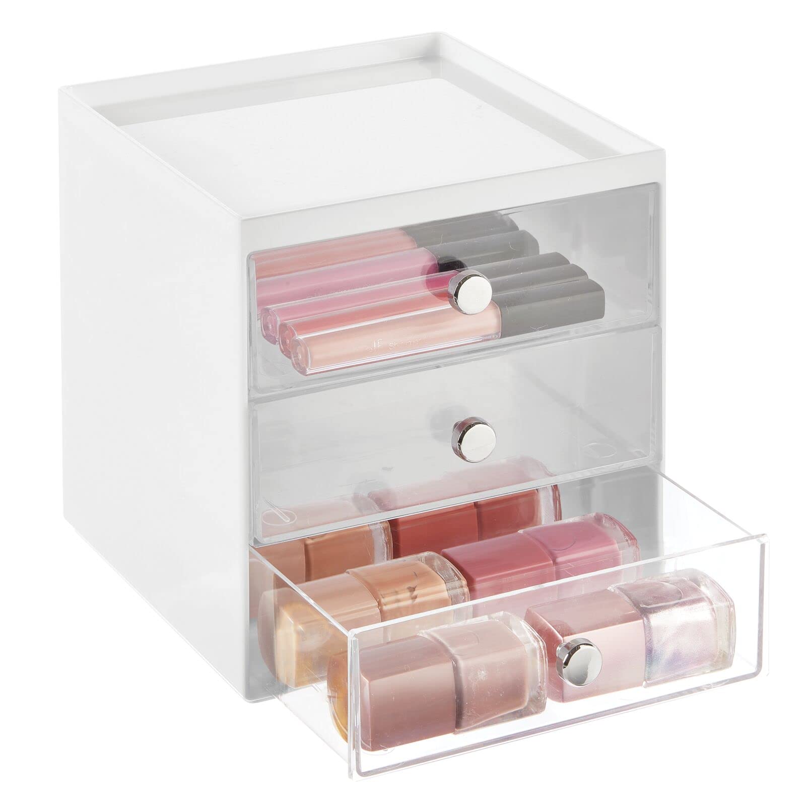 mDesign BPA-free plastic construction ensures sturdy daily use