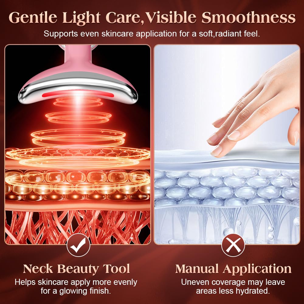 Mdewirt gua sha head glides along contours for lymphatic drainage.