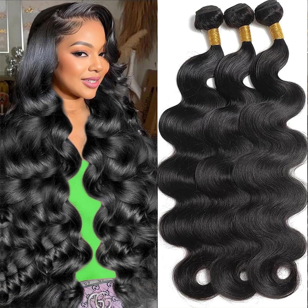 MDL 12A Body Wave Bundles pack adds natural-looking volume.