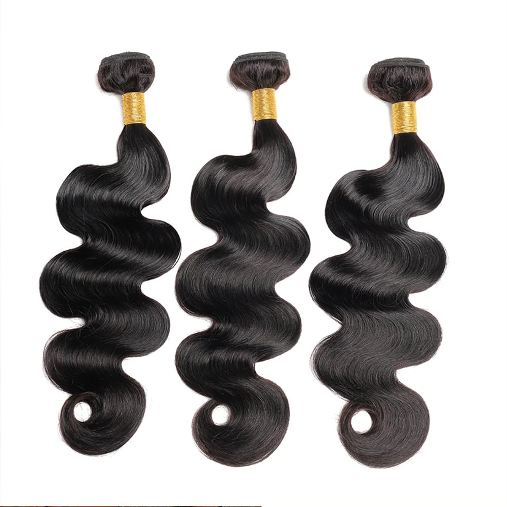MDL 12A Body Wave Bundles weft-detail shows sturdy construction.