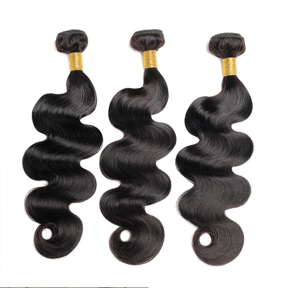 MDL 12A Body Wave Bundles weft-detail shows sturdy construction.