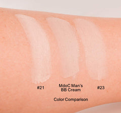 Texture swirl shows smooth, non-greasy finish for natural skin