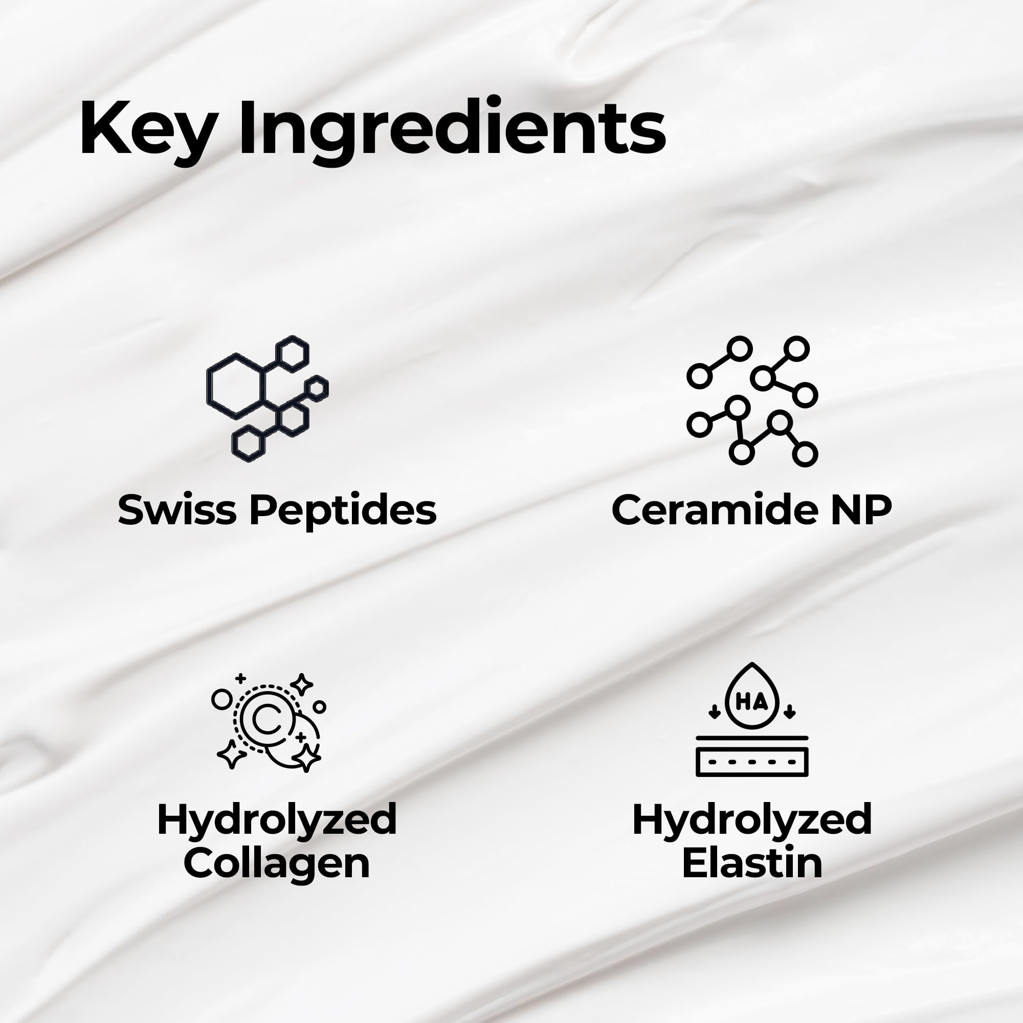MDP Naite Thread Neck Cream applied on neck for firming and care.