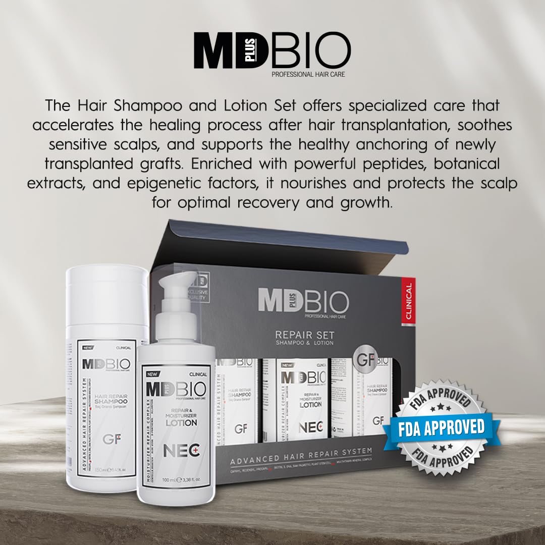 MD Plus Bio bottle pour demonstrating easy application.