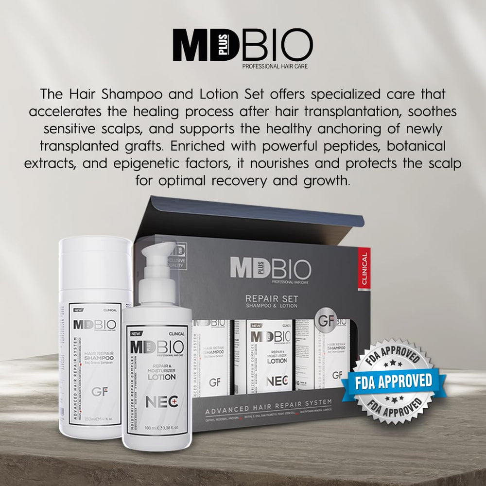 MD Plus Bio bottle pour demonstrating easy application.