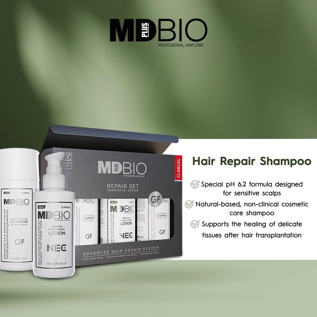 MD Plus Bio complete care kit packaging showing all contents.