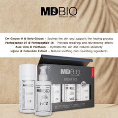 MD Plus Bio vitamin capsules for daily hair health support.