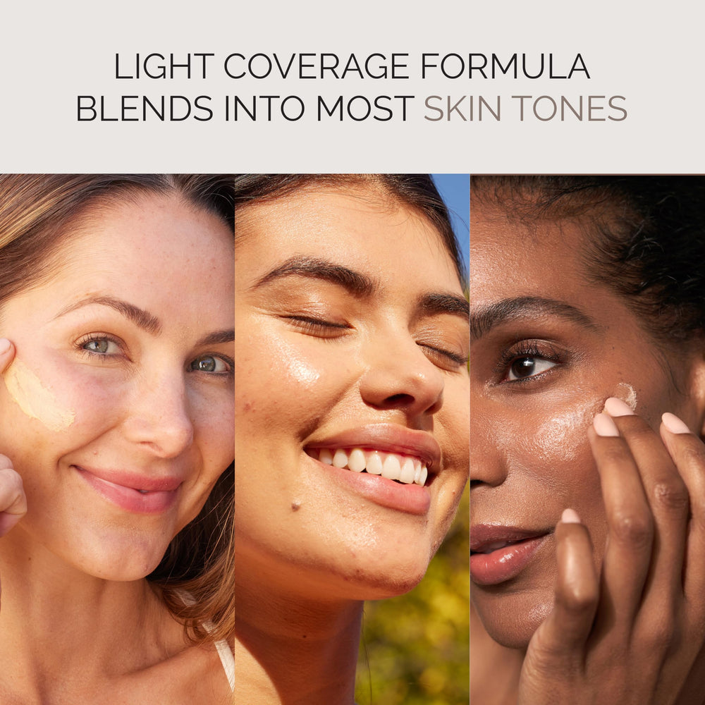 Ingredients label highlight of antioxidants in Gleam + Glow SPF 50