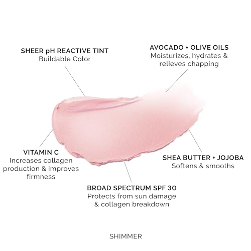 Close-up of applying MDSolarSciences lip balm for smooth lips.