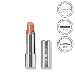 MDSolarSciences SPF 30 lip balm during application showing smooth glide and protection.