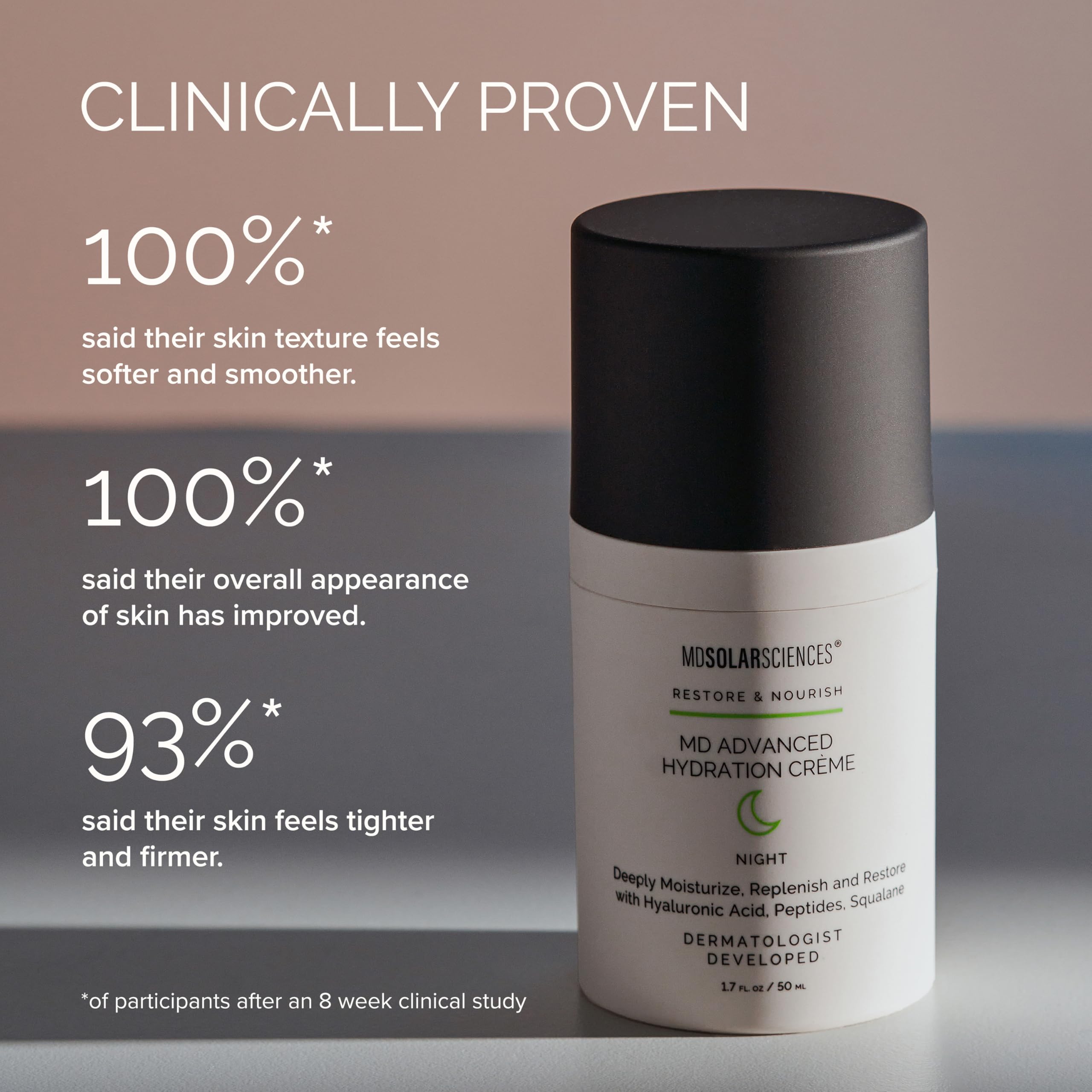 Label close-up highlights vegan, hypoallergenic, and cruelty-free attributes.