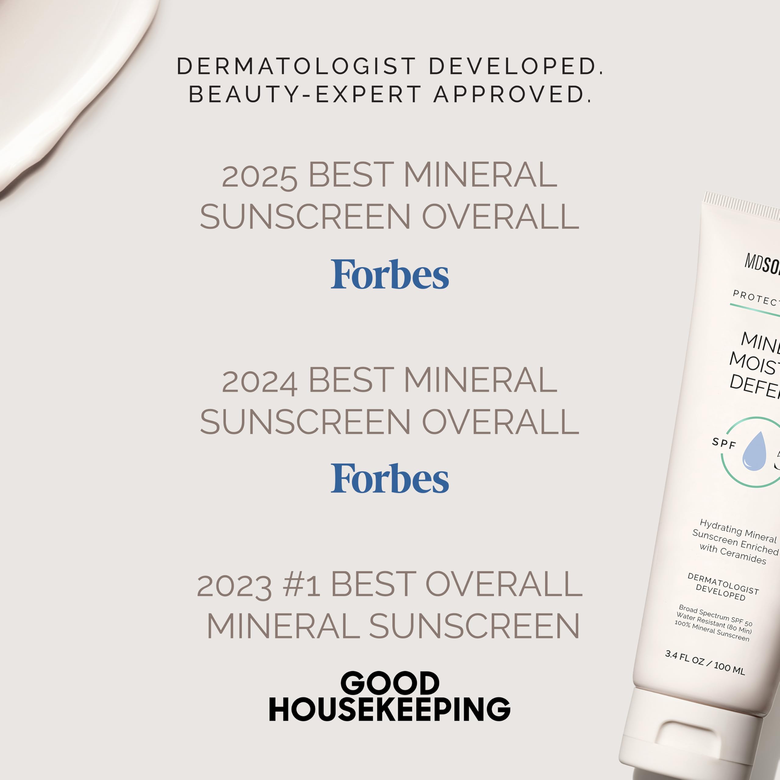 MDSolarSciences Mineral Moisture Defense close-up showing creamy texture.
