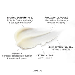 MDSolarSciences lip balm applicator close-up showing sheer color and hydration