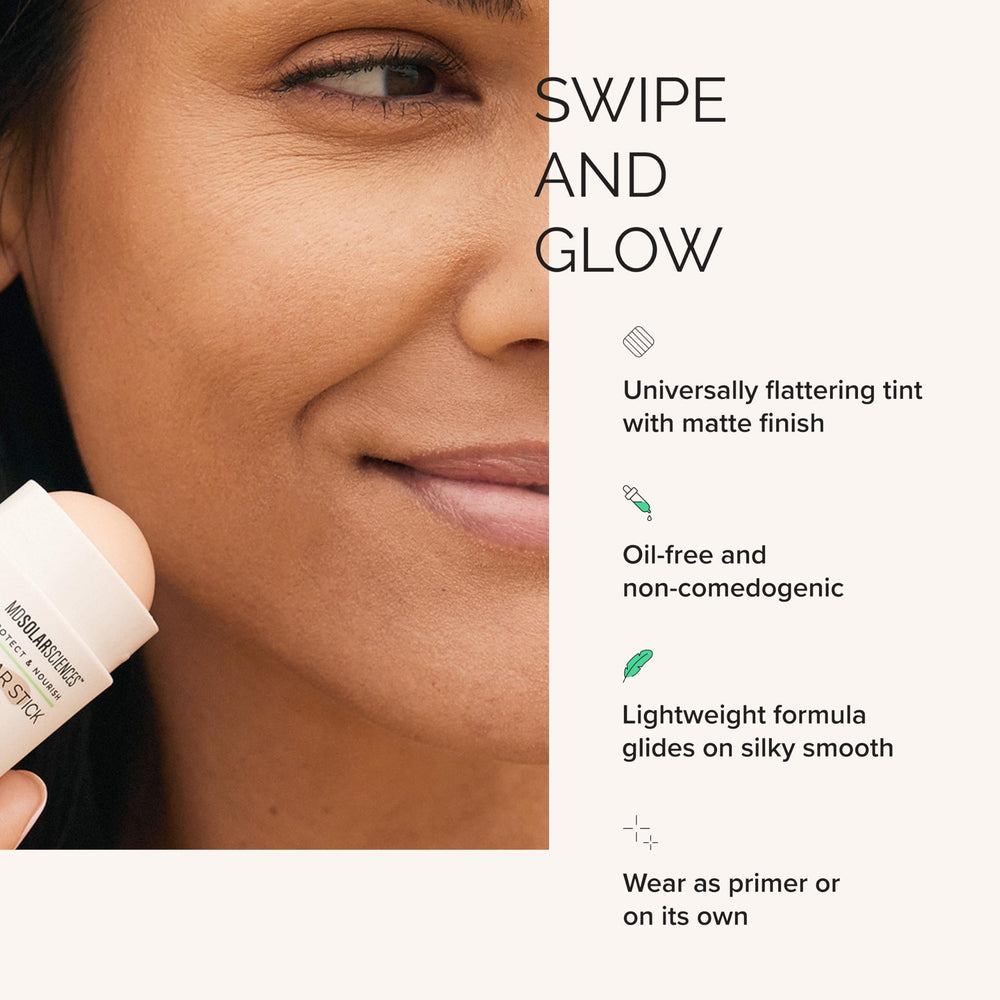 MDSolarSciences over-makeup application enables easy reapplication.