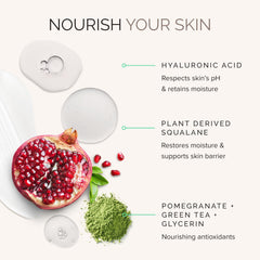 Foaming Wash Away cleanser in hand for makeup removal