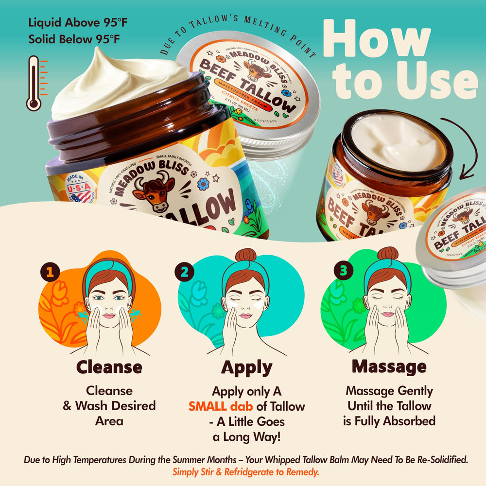 Meadow Bliss citrus breeze scent enhances daily skincare ritual