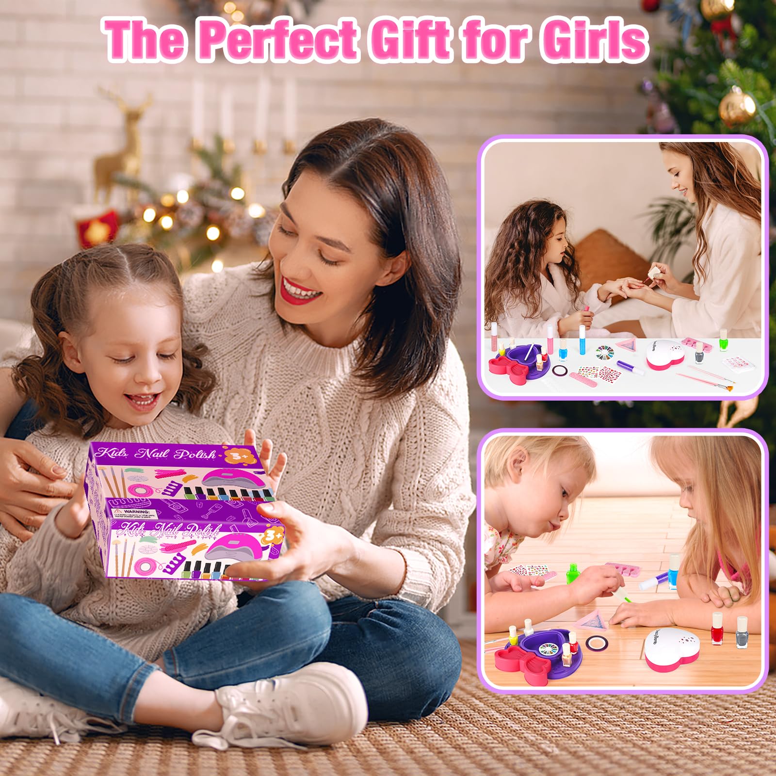 Includes patches, press-on nails, and kits for easy salon-style results.