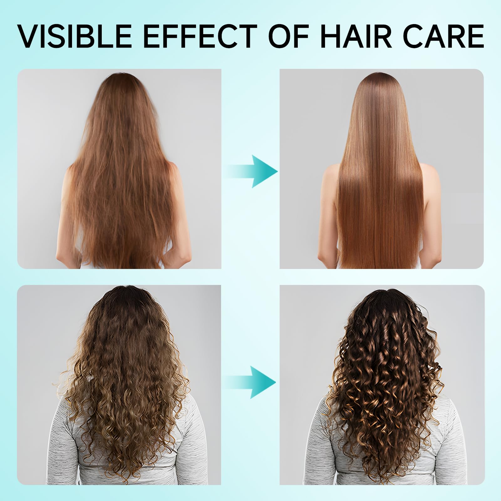 Meborll multi-use haircare shows mixing into conditioner or mask